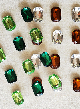 宝石贴纸可爱儿童装饰diy彩色石头钻石 3d stickers 女孩喜欢贴