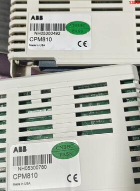 询价购-ABB CPM810 ，现货两个，拆机实拍成色漂亮，功能包好