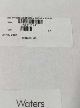 询价购-全新未拆封 700011241、Waters ESI源探针组