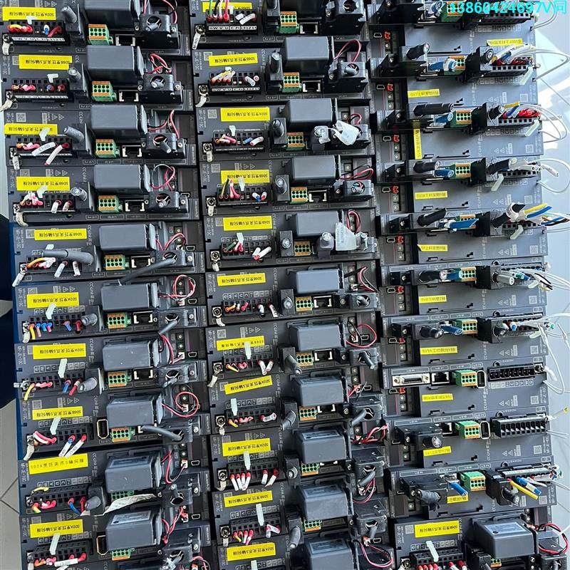 询价购-4.28三菱CC LINK总线伺服电机二手拆机400w三菱4