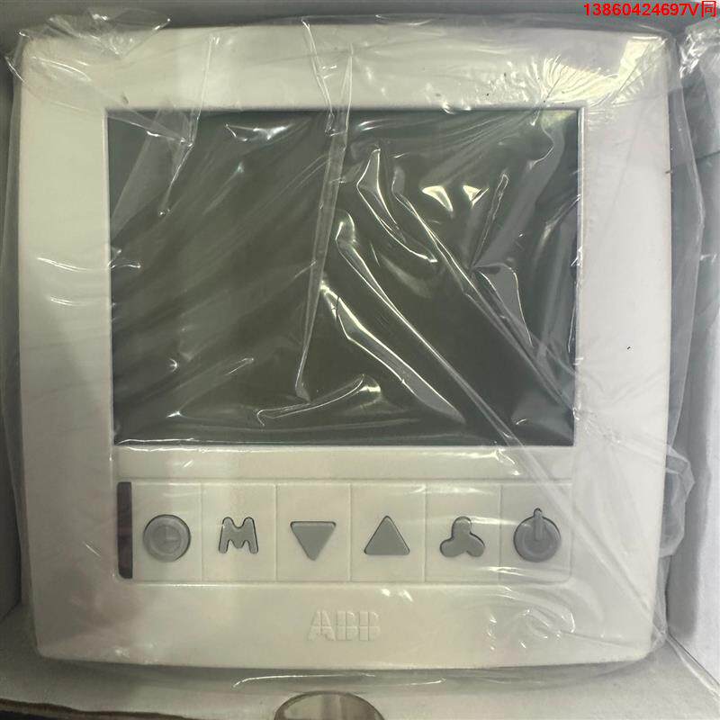 询价购-ABB德韵白色带液晶显示温控器电热温度控制器智能恒温四