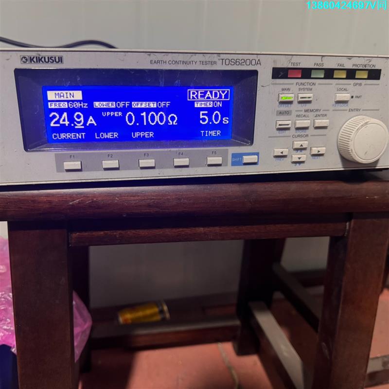 询价购-KIKUSUI菊水TOS6200A接地电阻测试仪，功能包好，