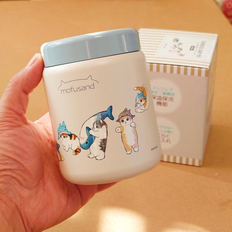 小容量猫咪单层早餐保温饭盒防漏外带轻巧日本女生礼物可爱焖烧杯