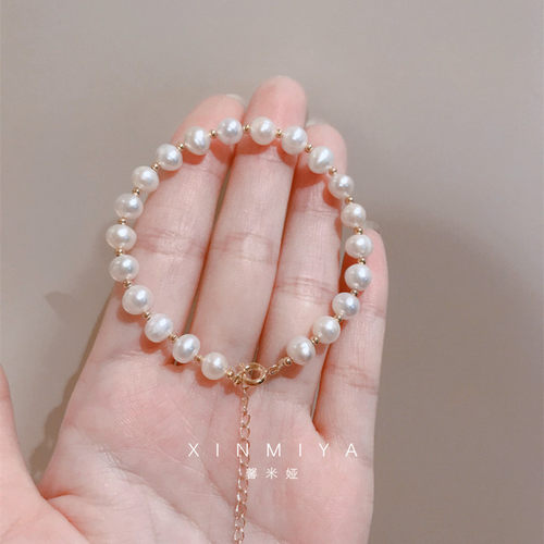 馨米娅原创天然淡水珍珠手链