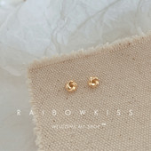 新款 百搭潮耳饰韩国气质简约925纯银针小众设计感小巧耳钉女个性