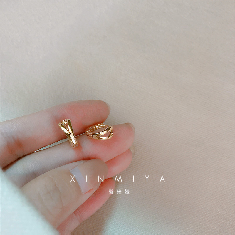 设计感金属耳环女韩国ins冷淡