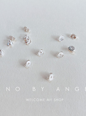 S925纯银耳堵纯银耳扣耳帽耳钉托耳背耳阻时尚耳钉塞纯银防过敏