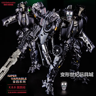 变形玩具酷变宝正版暗黑禁闭擎天汽车柱机器人拼装金刚模型现货