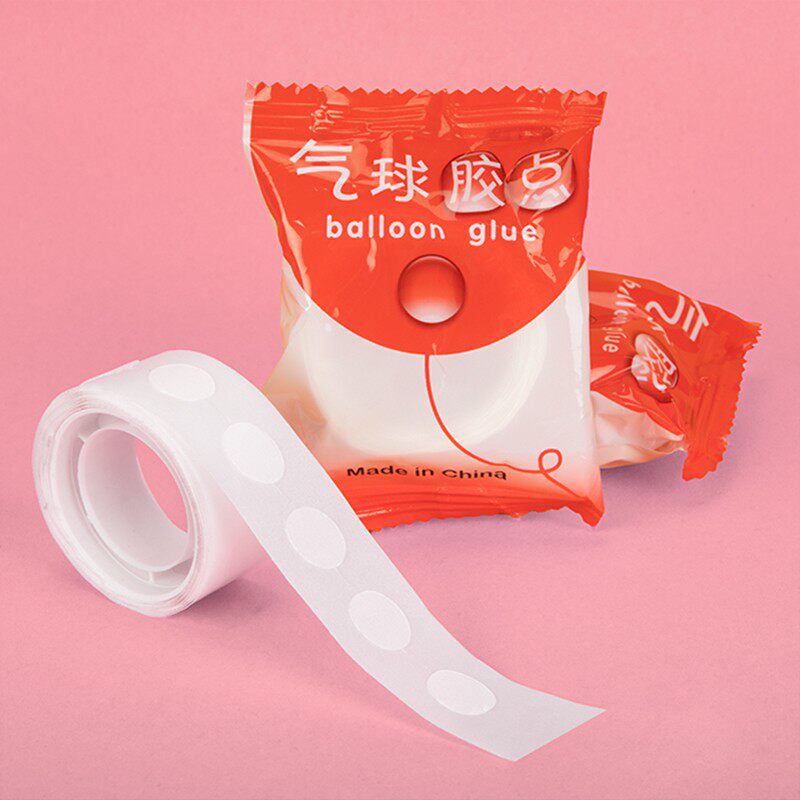 80粒胶贴气球透明婚礼布置装饰