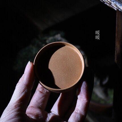 暖暖花器 原矿降坡泥 精品小底盘 微型花盆底托 托盘 接水盘 很小