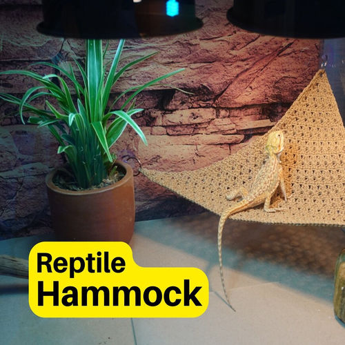 爬行动物吊床 蜥蜴 蛇 青蛙宠物吊床 蜥蜴吊床 网状吊床玩具秋千