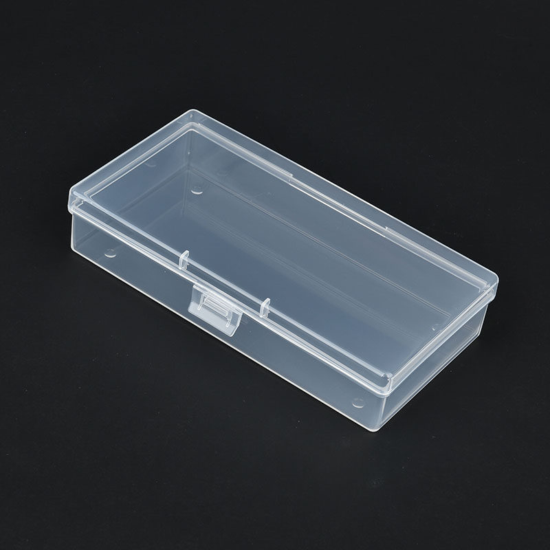透明pp塑料盒长方形145x75x30 配件产品包装盒五金零件收纳盒