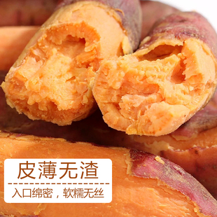 裕禄情河南兰考红薯沙地蜜薯5斤 地瓜新鲜番薯红心软糯香甜无丝