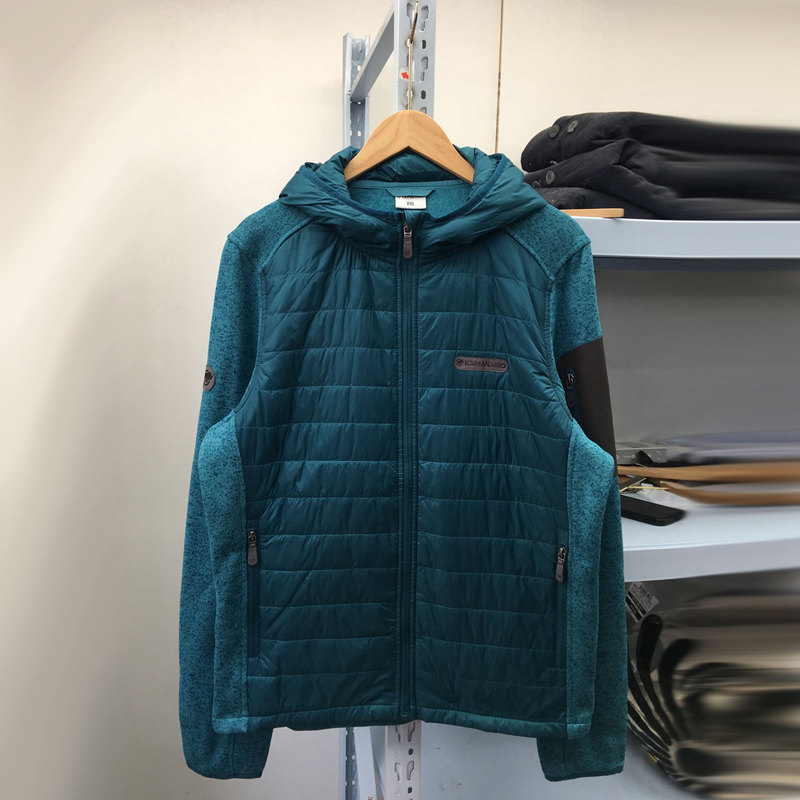 户外系列外贸男款抓绒卫衣开衫