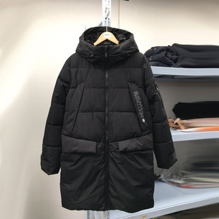 外贸秋冬男装中长款加厚棉服男款户外防风防水棉衣外套有加大码