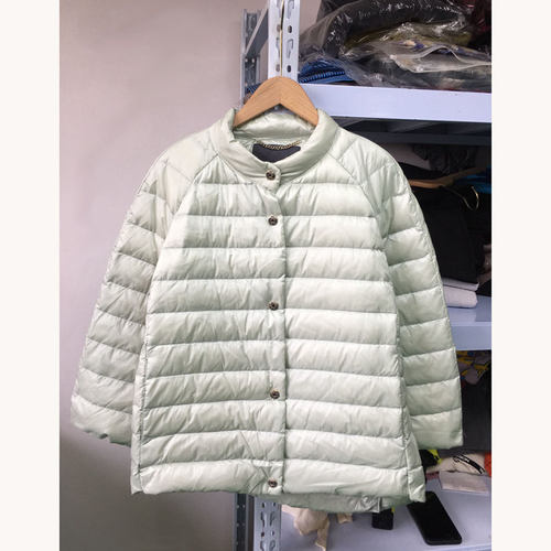 秋冬女款七分袖羽绒外套