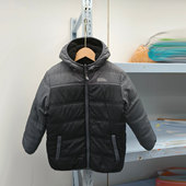 E系列秋冬加厚两面穿棉服男童装 外套 中大童连帽棉衣开衫