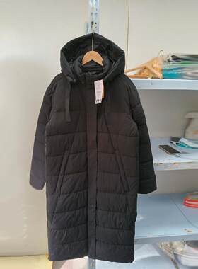 外贸秋冬女装长款加厚棉服