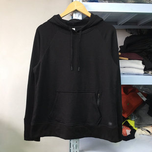 重磅棉 外贸女款高克重薄绒卫衣 连帽套头抓绒外套 螺纹袖口