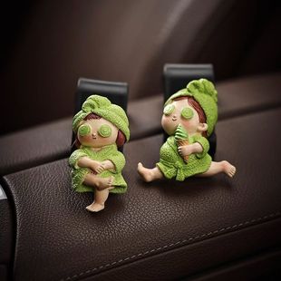 椅背隐藏式 卡通汽车挂钩一对装 女生内饰车载创意车饰车内用品