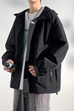 2024春季新款冲男潮牌刺绣宽松连帽登山服工装夹克外套2373-P55，商品下架区，星座1403B