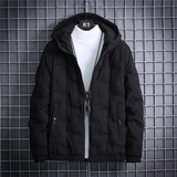 冬季棉衣男士连帽短款潮流加厚棉服外套大码M-5XL1988-P40，男装棉衣，星座1403B