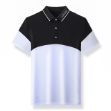 夏季polo衫男士短袖翻领t恤商务休闲简约半袖夏装上衣服T121-P32，男装Polo衫，星座1403B