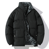 抖音双面穿羽绒棉服加厚男休闲外套宽松大码立棉衣987-P55，男装棉衣，星座1403B