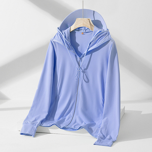 夏季皮肤衣男户外运动钓鱼防晒衣情侣款连帽外套防晒服女9088-P25图片