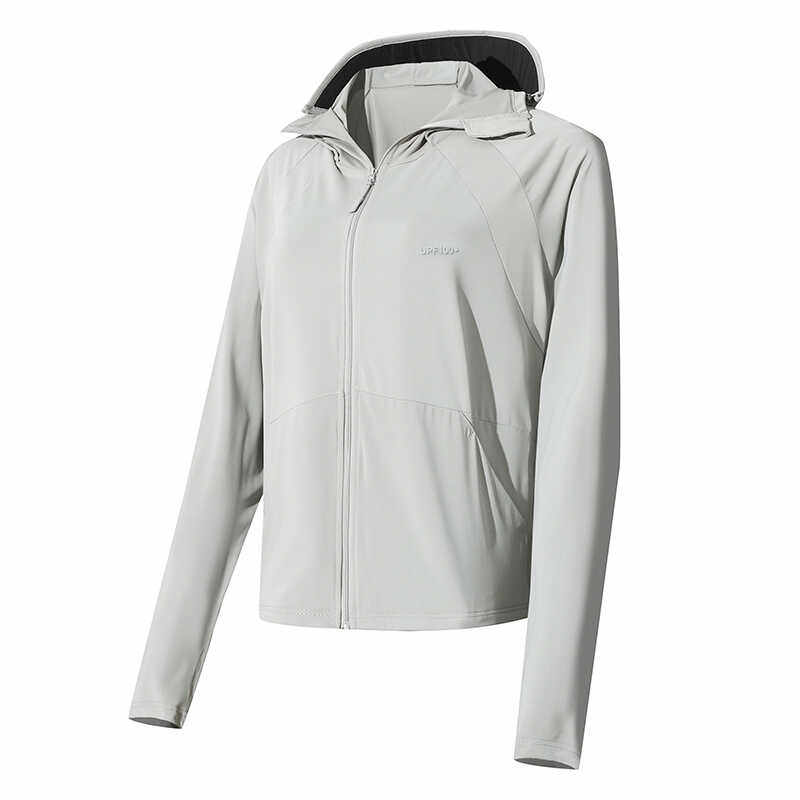 锦纶原纱防晒衣夏季黑胶帽檐UPF100+防紫外线冰感防晒服F067-P35图片