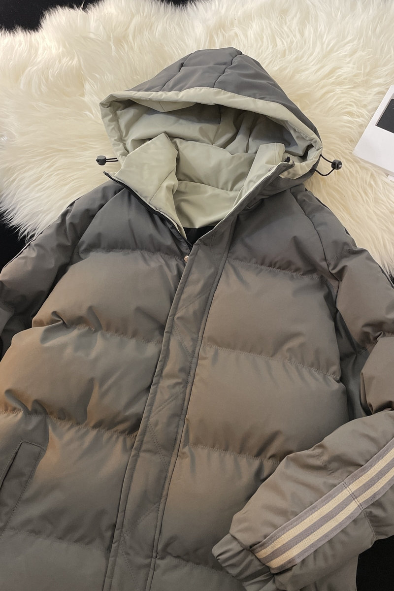 冬季保暖棉衣外套男潮流连帽棉袄大码宽松男加厚面包服2819-P72,男装棉衣,星座1403B