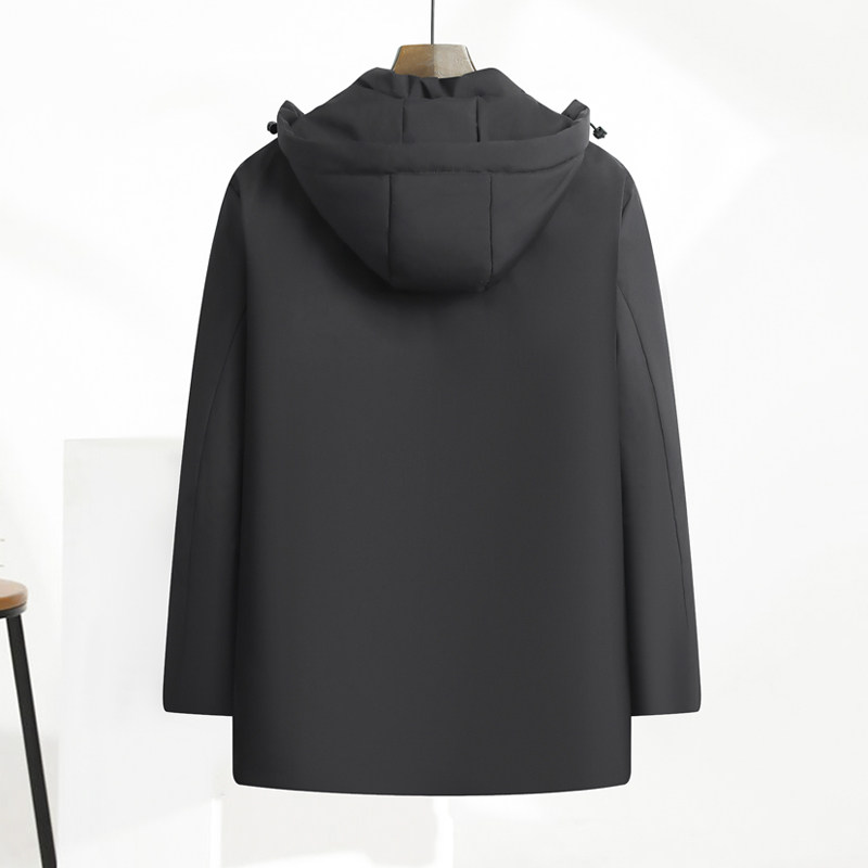 直播冬季男士休闲商务风棉服加厚外套爸爸装棉袄M551-P80,男装棉衣,星座1403B
