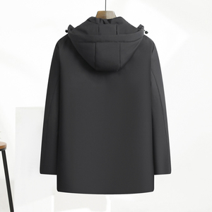 直播冬季男士休闲商务风棉服加厚外套爸爸装棉袄M551-P80图片