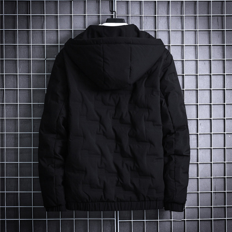 冬季棉衣男士连帽短款潮流加厚棉服外套大码M-5XL1988-P40,男装棉衣,星座1403B
