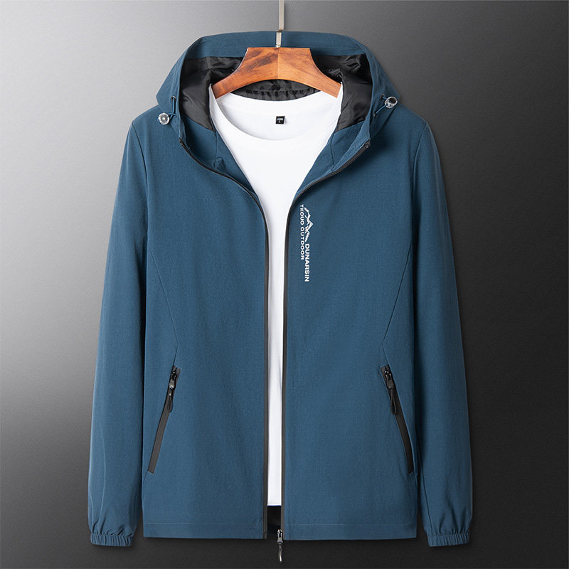 2026秋季外套男士休闲连帽夹克衫青年百搭修身上衣潮JK979-P43，男装夹克，星座1403B