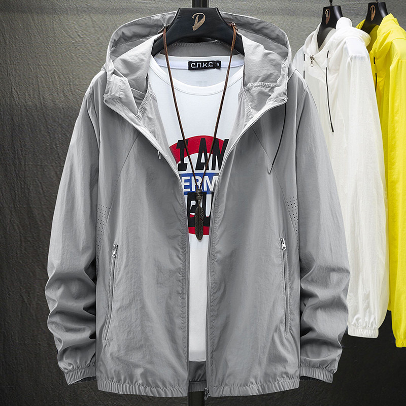 夏季情侣新款韩版休闲百搭防晒衣夹克潮牌春装上衣服FS920-P23，男装防晒衣，星座1403B