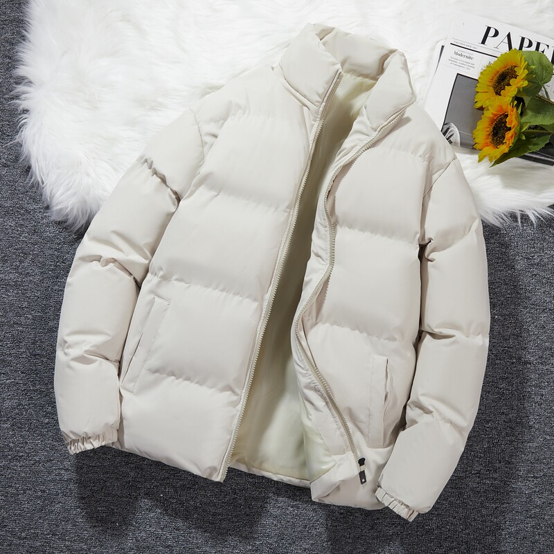 冬季男士韩版立领宽松港风面包服棉袄情侣款加厚外套2208-P42,男装棉衣,星座1403B