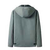 秋季新款男士百搭休闲连帽外套宽松夹克上衣JK607-P28，男装夹克，星座1403B