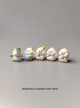 无聊了！摆一堆玩耍鸭小