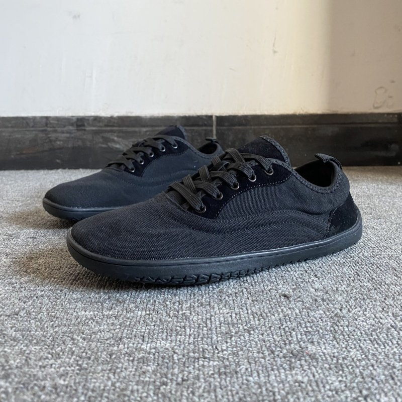 外贸大码男女鞋薄底赤足爸爸帆布鞋情侣宽头休闲运动鞋宽楦赤脚鞋,户外/登山/野营/旅行用品,户外休闲鞋,淘宝优惠券,粉丝福利购,淘宝优惠卷