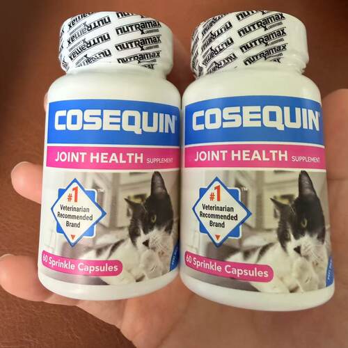 【现货】猫咪 Cosequin 盐酸氨基葡萄糖+软骨素 保护关节60粒胶囊