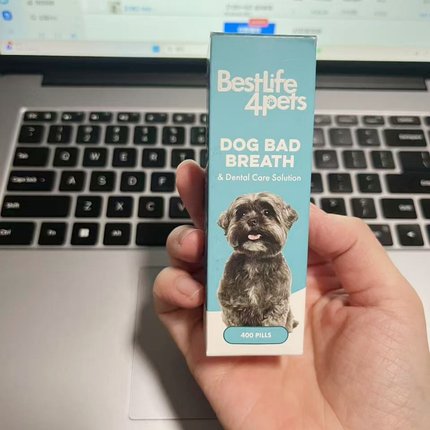【代购】美国BestLife4Pets 狗狗口臭治疗与牙齿护理 400粒