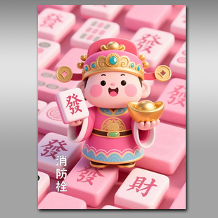 消防栓贴纸消火栓使用方法标识贴画遮挡装 饰消防箱电箱贴墙贴Y252