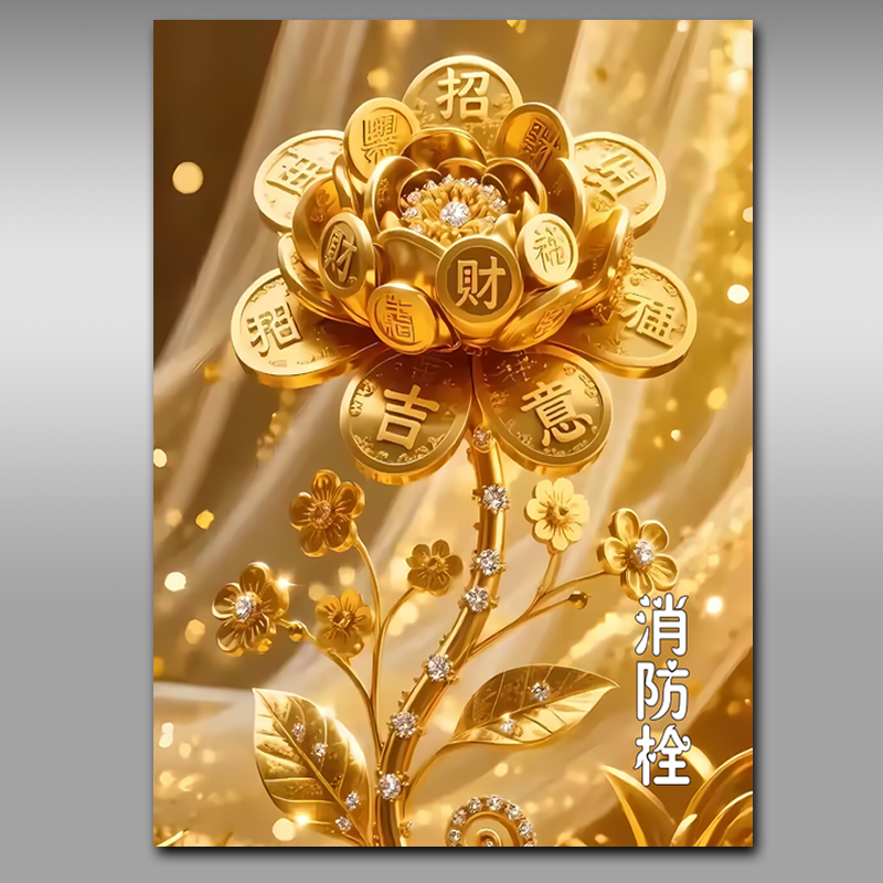 消防栓贴纸消火栓使用方法标识贴画遮挡装饰消防箱电箱贴墙贴Y281