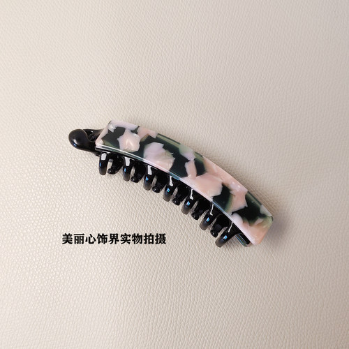 韩国香蕉夹发饰发量少姐妹适用