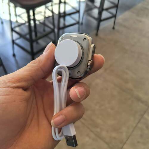 通用型华强北手表无线充\S9\Ultra磁吸式电话手表充电器手表配件