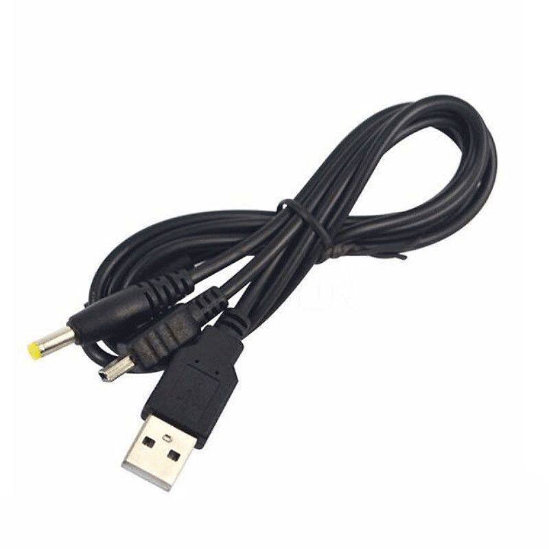 适用psp充电PSP5P二合一充电线USBMINIt型口数据线短线双头可充电