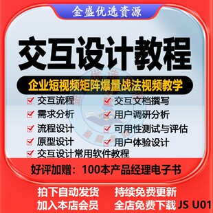 app交互设计课程用户体验产品需求文档用户画像分析ux_ue设计教程