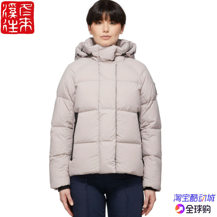 加拿大鹅黑标派克大衣羽绒服
