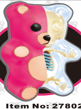 jason freeny软糖小熊透视解剖骨骼模型大熊家居摆件4DMASTER玩具